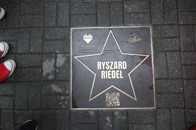 Rysiek Riedel doczekał się swojej gwiazdy w Katowicach