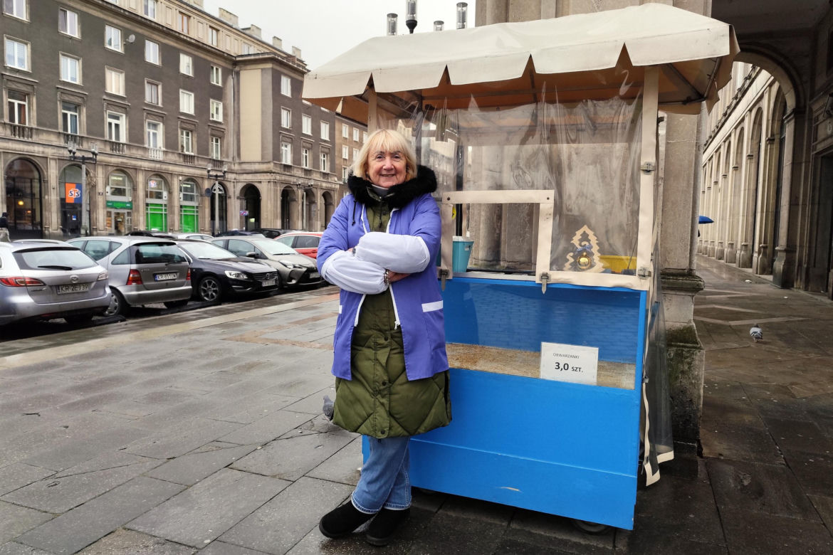 Anna Zaucha od 42 lat sprzedaje obwarzanki
