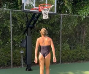 Aryna Sabalenka w czasie sesji dla Time