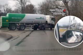 Awaria w pabianickim szpitalu: KOŃCZYŁ SIĘ TLEN dla chorych na COVID-19. Policja eskortowała cysternę aż ze Śląska! [WIDEO]