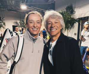 Iga Świątek spotkała w Miami wielką gwiazdę rocka! Szczególne miejsce w moim sercu