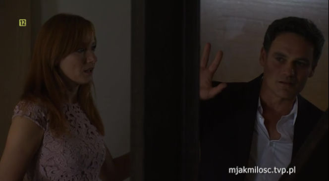 M jak miłość, Jacek (Jan Wieczorkowski), Agnieszka (Magdalena Walach)