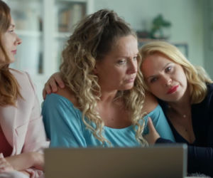 Przyjaciółki 18 sezon odc. 213. Patrycja (Joanna Liszowska), Anka (Magdalena Stużyńska), Zuza (Anita Sokołowska)