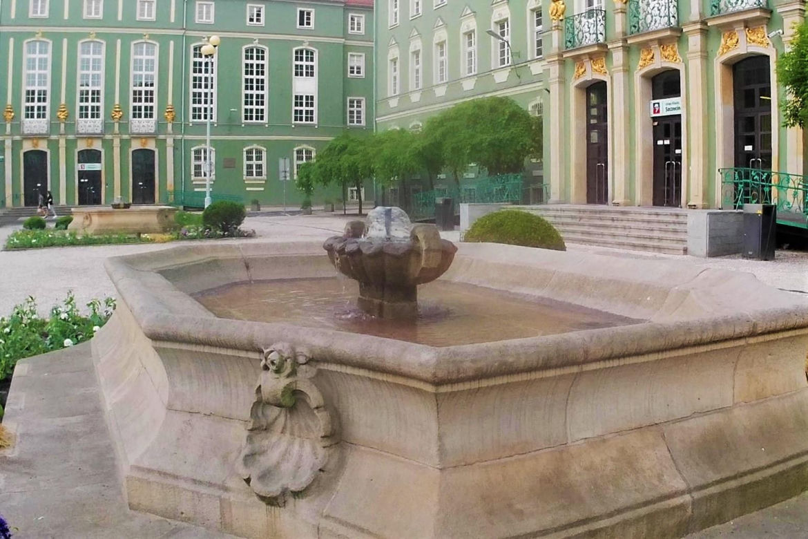 Susza w szczecińskich fontannach