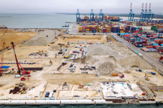 Terminal T5 -  ogromna budowa w sercu Baltic Hub. Jak powstaje fundament polskiego offshore?