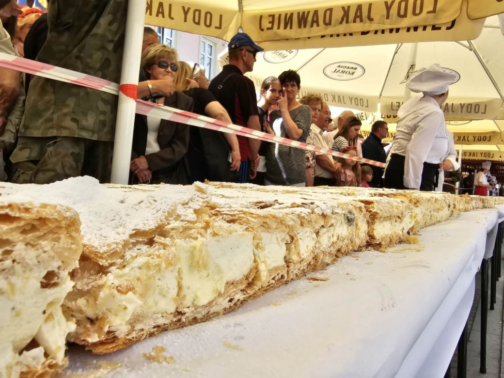 Kremówkowe szaleństwo na rzeszowskim Rynku