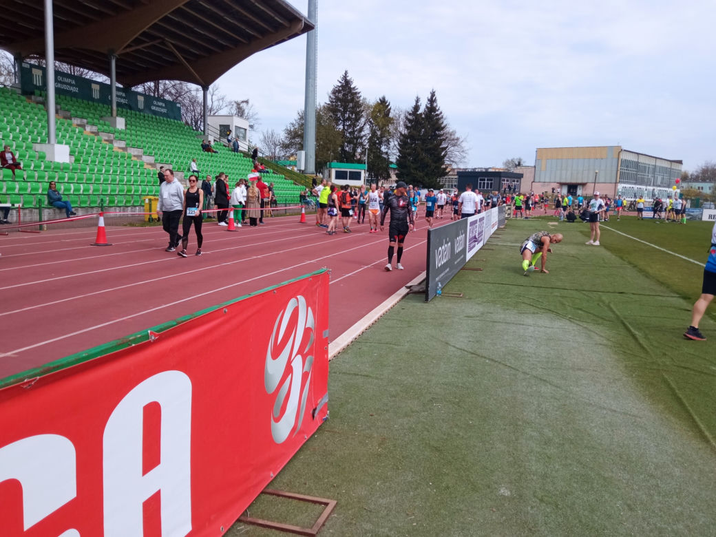 Półmaraton śladami Bronka Malinowskiego Grudziądz - Rulewo