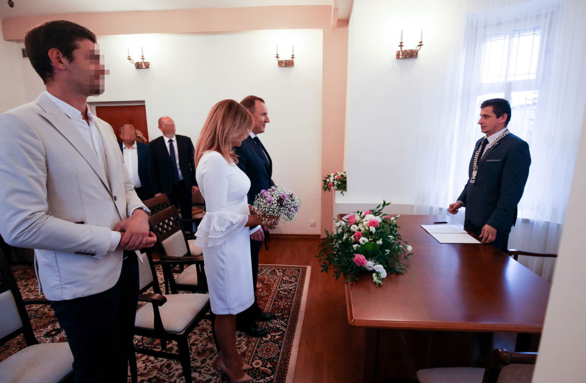 Ślub Jacka Kurskiego