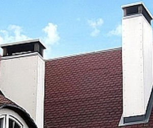 Wykończenie ścian komina