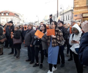 Pikieta poparcia dla nauczycieli