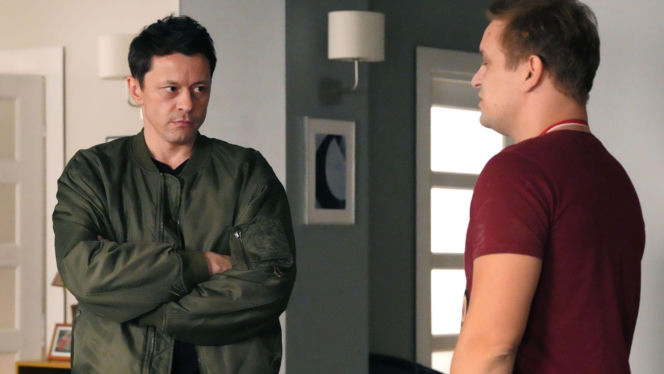 Barwy szczęścia odc. 3323. Hubert (Marek Molak), Daniel (Marcin Bikowski)