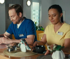 Na dobre i na złe odc. 988. Maria (Sylwia Achu), Michał (Mateusz Janicki)