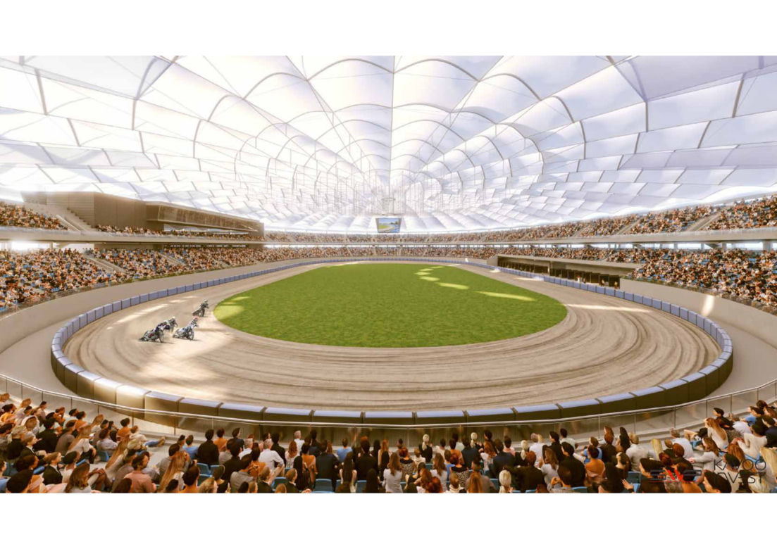 Tak może wyglądać stadion żużlowy w Lublinie. Będą tam także koncerty [GALERIA]
