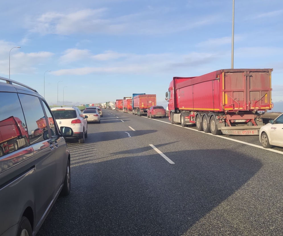 Korytarz życia na autostradzie A1 [ZDJĘCIA]