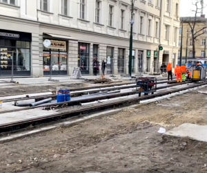Wielki sajgon na przebudowie ul. Krakowskiej
