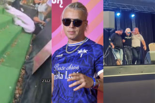 Skolim spadł ze sceny, po czym zszokował wszystkich. Są nagrania, a fani coraz bardziej się martwią - WIDEO