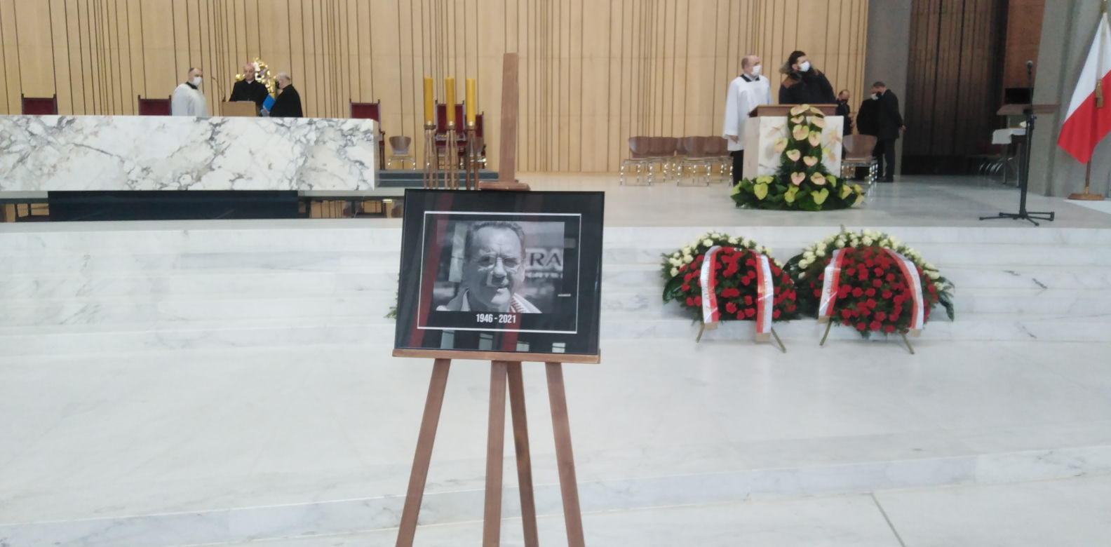 Ceremonia pożegnalna Ryszarda Szurkowskiego