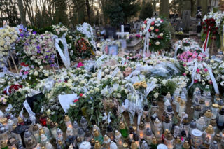 Grób zamordowanej Danusi