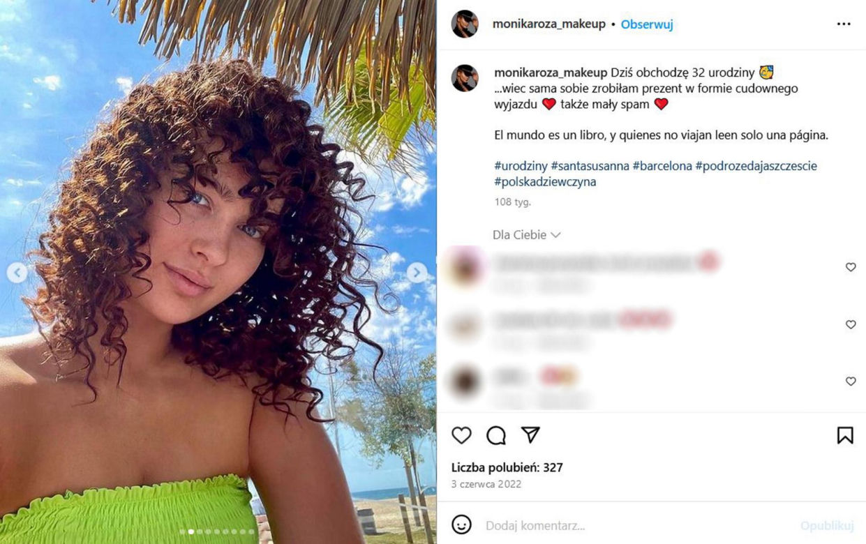 Monika Róża, makijażystka gwiazd, nie żyje