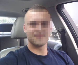 Policjanci rozjechali motocyklistę w lesie