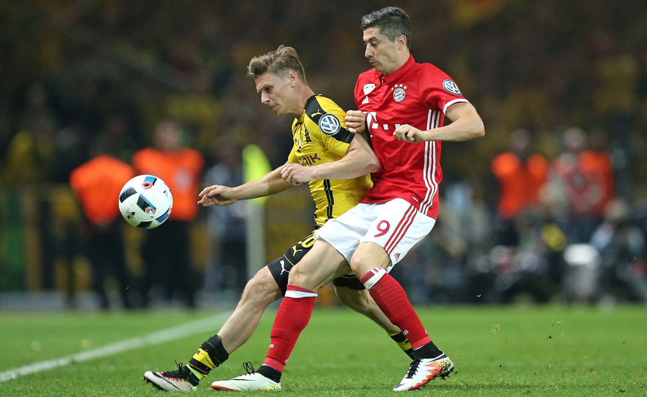 Łukasz Piszczek, Robert Lewandowski, BVB, Bayern Monachium