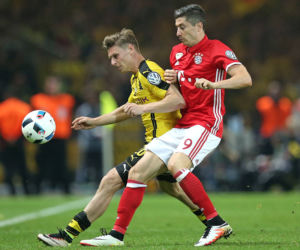 Łukasz Piszczek, Robert Lewandowski, BVB, Bayern Monachium