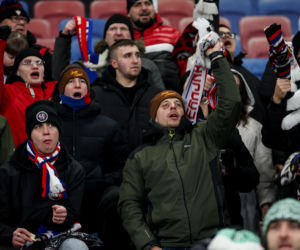 Górnik Zabrze - Pogoń Szczecin: Zdjęcia kibiców z meczu 22. kolejki PKO BP Ekstraklasy