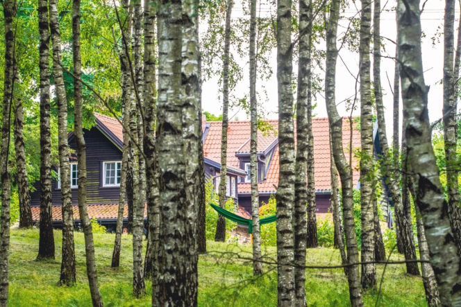 Dom w poniemieckiej szkole na Mazurach