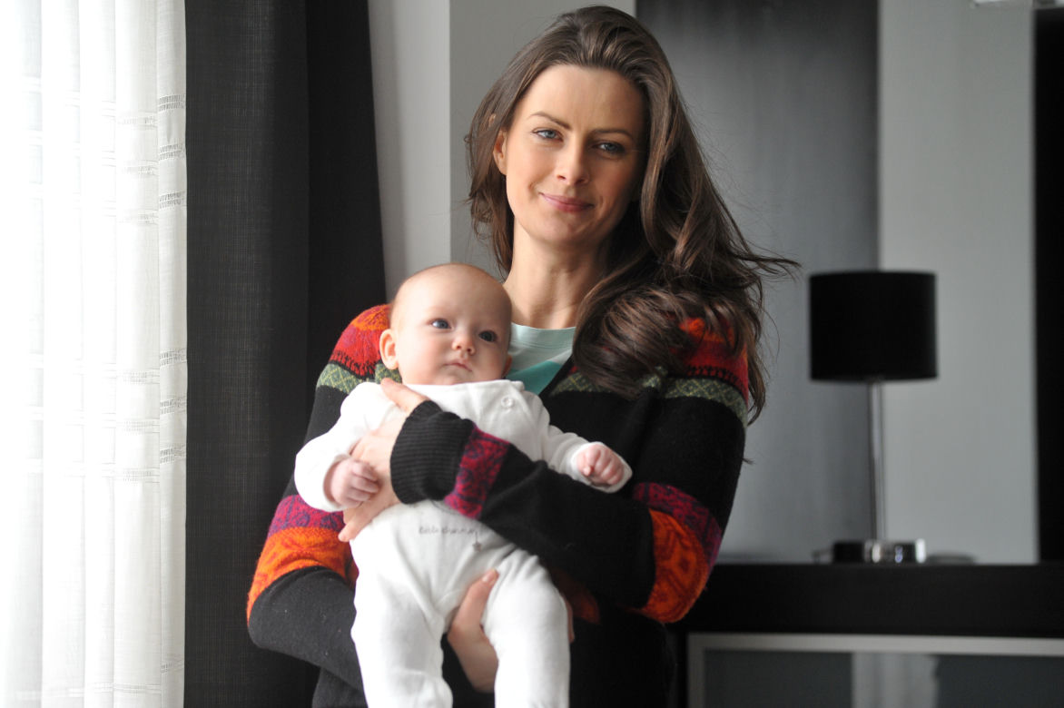 Na Wspólnej odc. 2715. Natalia (Laura Breszka), Szymek (Oliwia Glanowska)