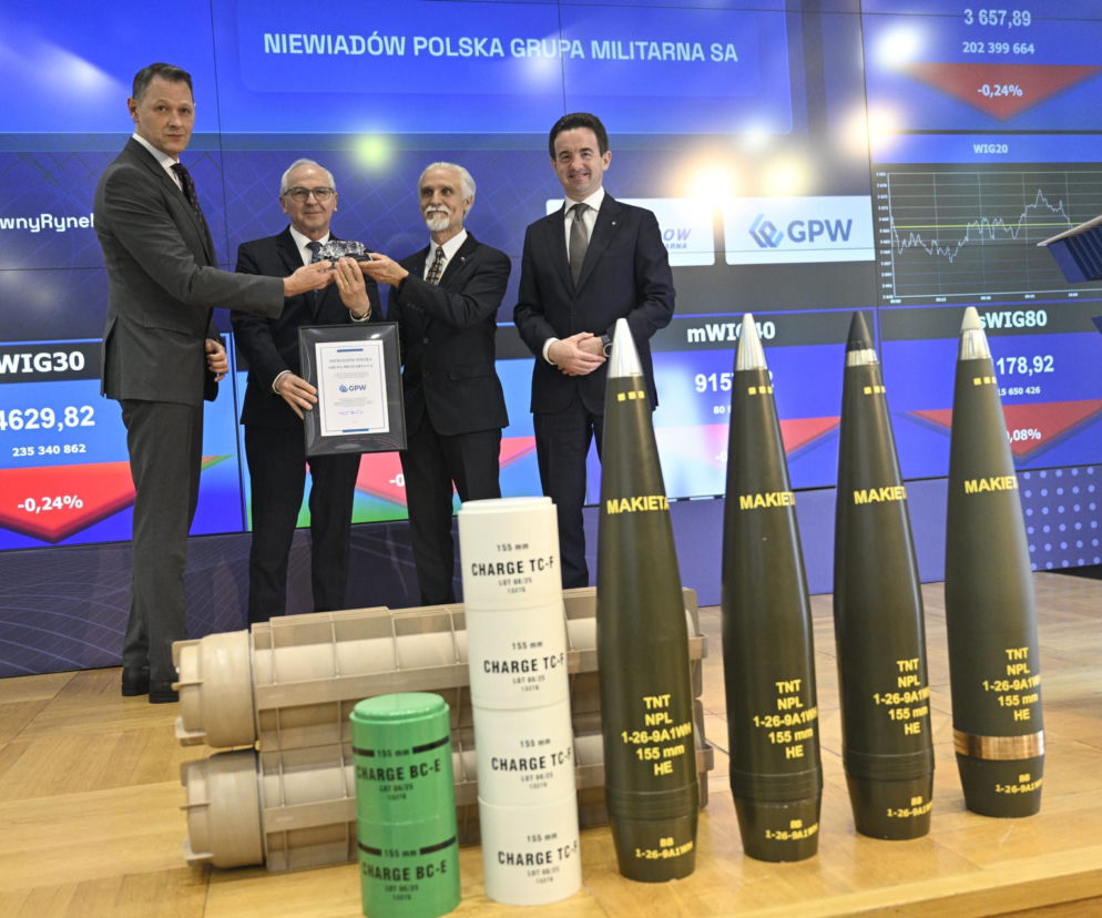 Historyczny debiut na GPW. Niewiadów Polska Grupa Militarna wchodzi na rynek główny