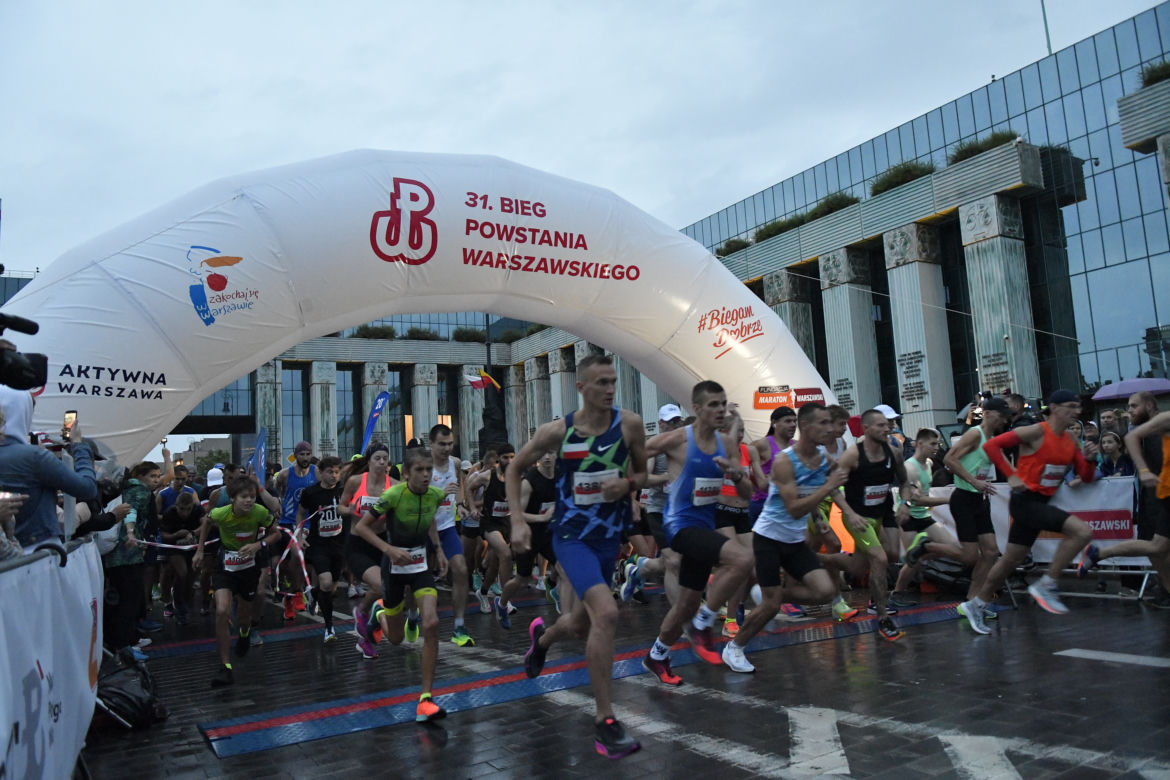 Biegiem oddali hołd powstańcom. Metę przekroczył także nasz dziennikarz