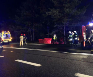Tragiczny wypadek na DK 10 w Solcu Kujawskim! Nie żyje jedna osoba! [ZDJĘCIA] 