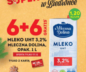Banany i mleko za darmo w Biedronce! Wielkie rabaty