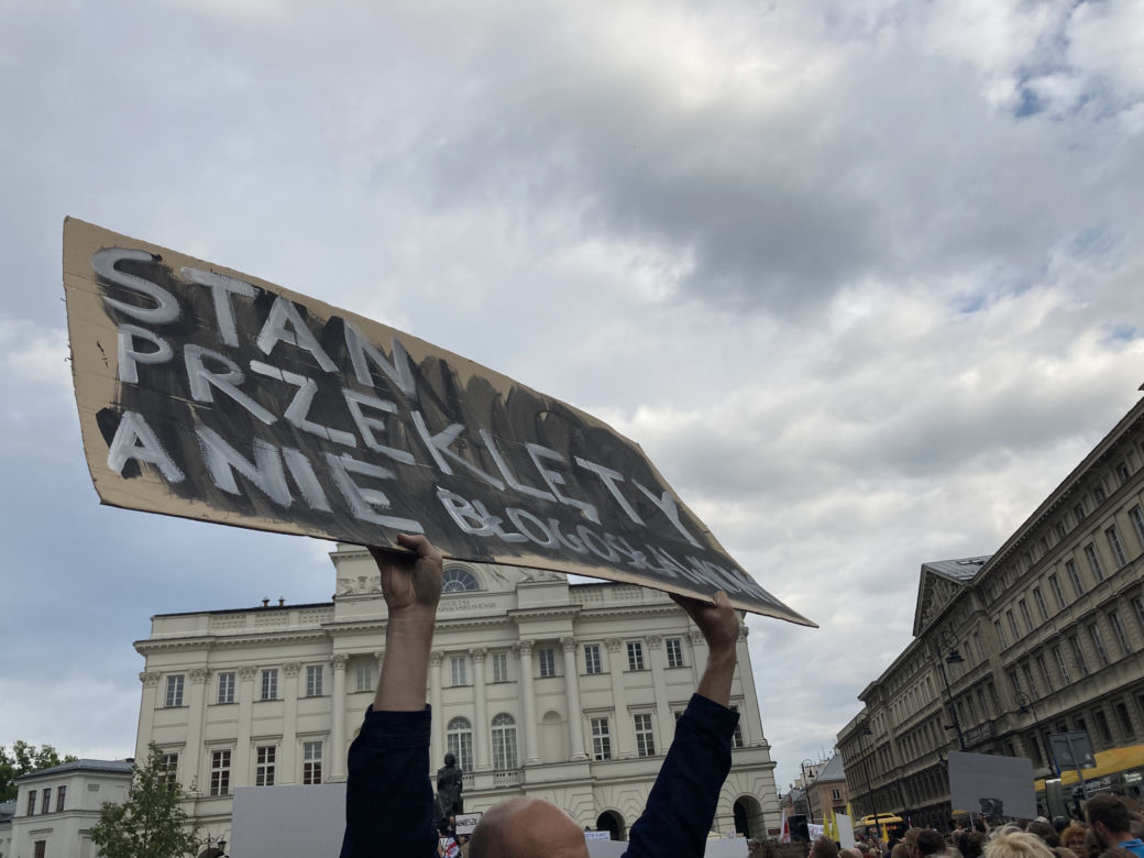 Marsz Strajku Kobiet "Ani jednej więcej!"