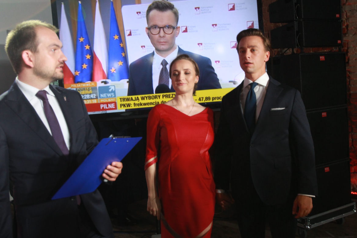 Wybory 2020. Sztab Krzysztofa Bosaka