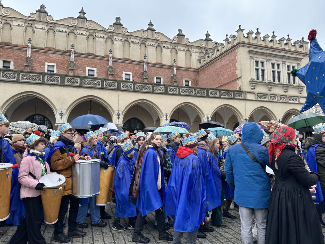 Orszak Trzech Króli przemaszerował przez Kraków