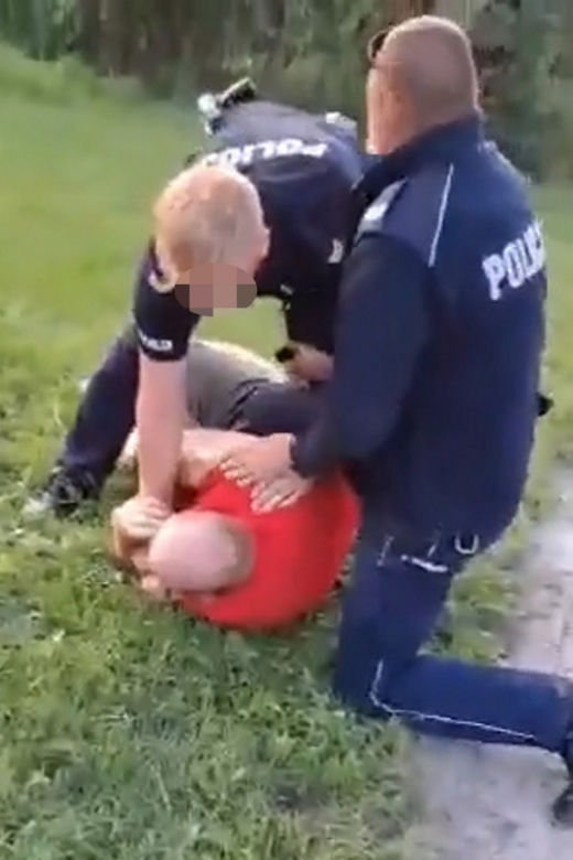 Zagazowali mnie policjanci