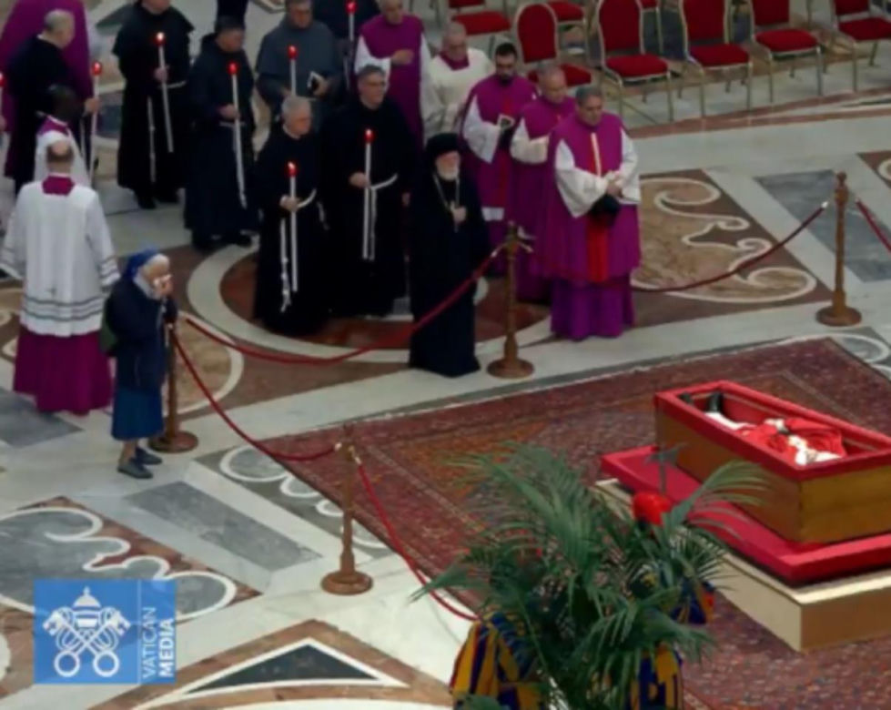 Siostra Geneviève pożegnała papieża Franciszka 