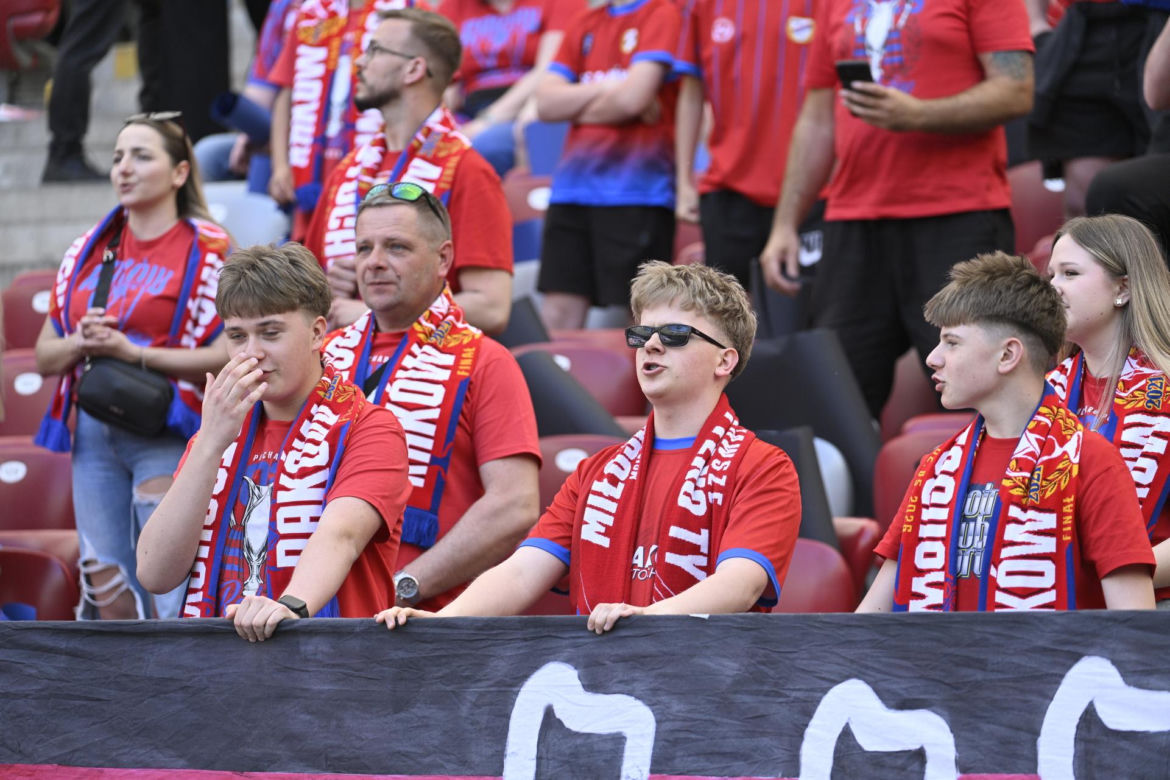Kibice na finale Pucharu Polski: Górnik - Raków