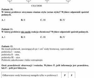 Próbny EGZAMIN GIMNAZJALNY grudzień 2011 - PRZEDMIOTY PRZYRODNICZE: Biologia, chemia, fizyka, geografia: jakie były PYTANIA, ARKUSZE, ODPOWIEDZI, PRZECIEKI
