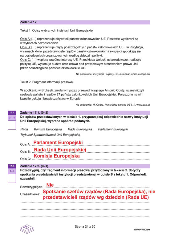 Matura 2026 WOS rozszerzony: Arkusze CKE i odpowiedzi - sprawdź, czy zdałeś! 12.05.2026