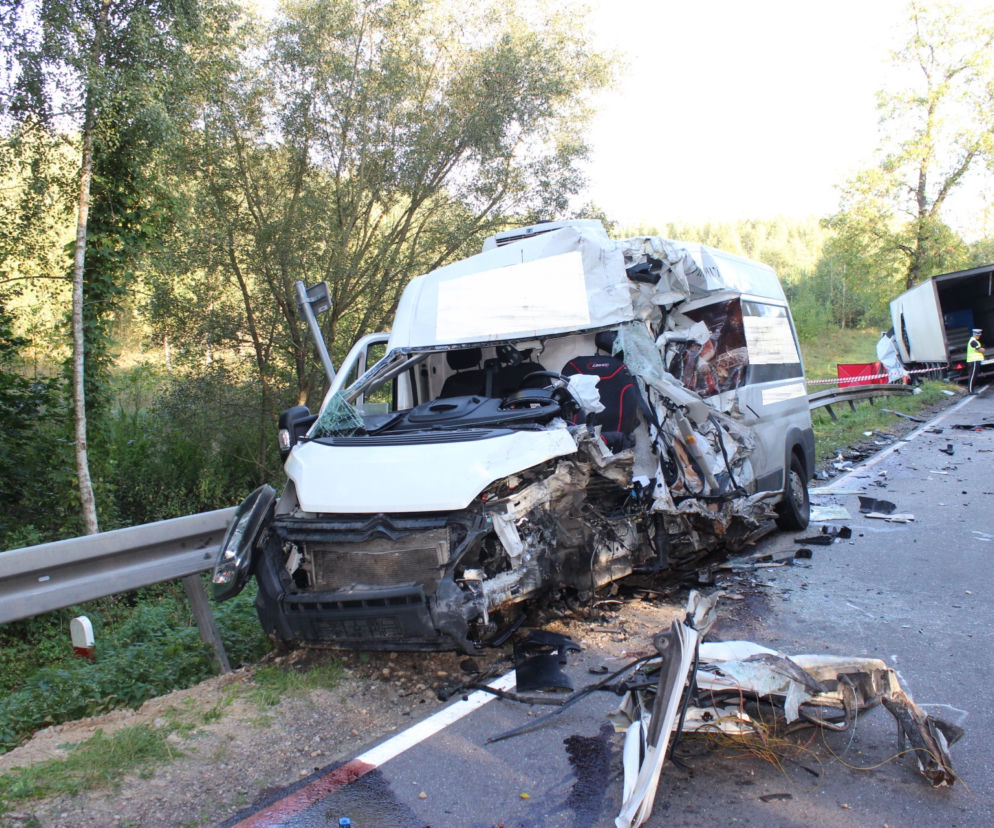 Proniewicze. Tragiczny wypadek na DK 19. Zginęło dwóch kierowców