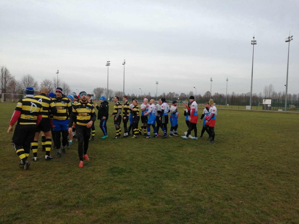 Noworoczny mecz rugby w Siedlcach 2025