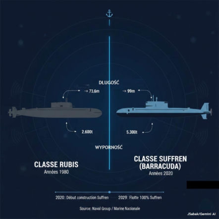 Francuskie atomowe okręty podwodne