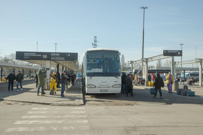 Warszawa w pierwszych dniach po rosyjskiej inwazji na Ukrainę