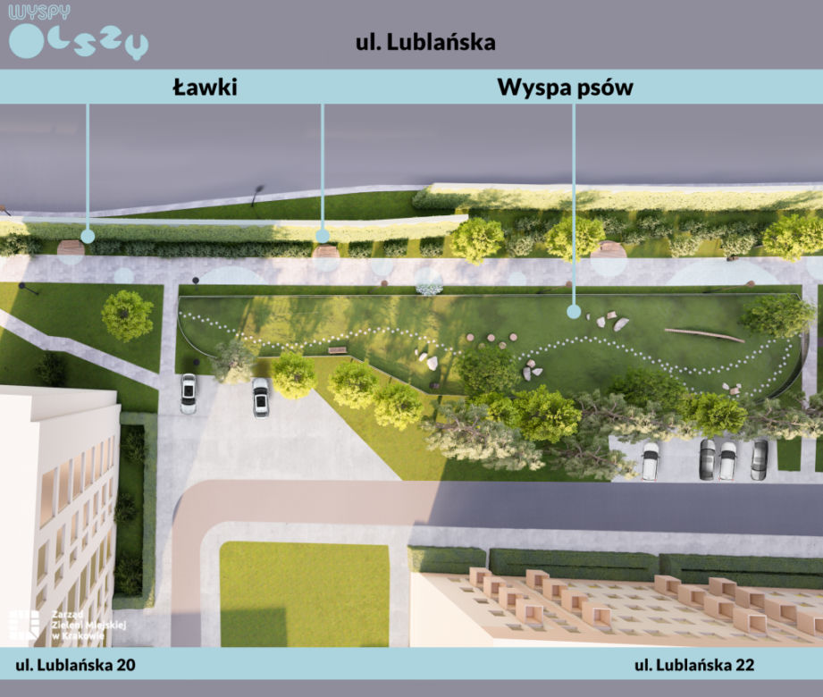 W Krakowie powstaje kolejny park kieszonkowy. To projekt z budżetu obywatelskiego