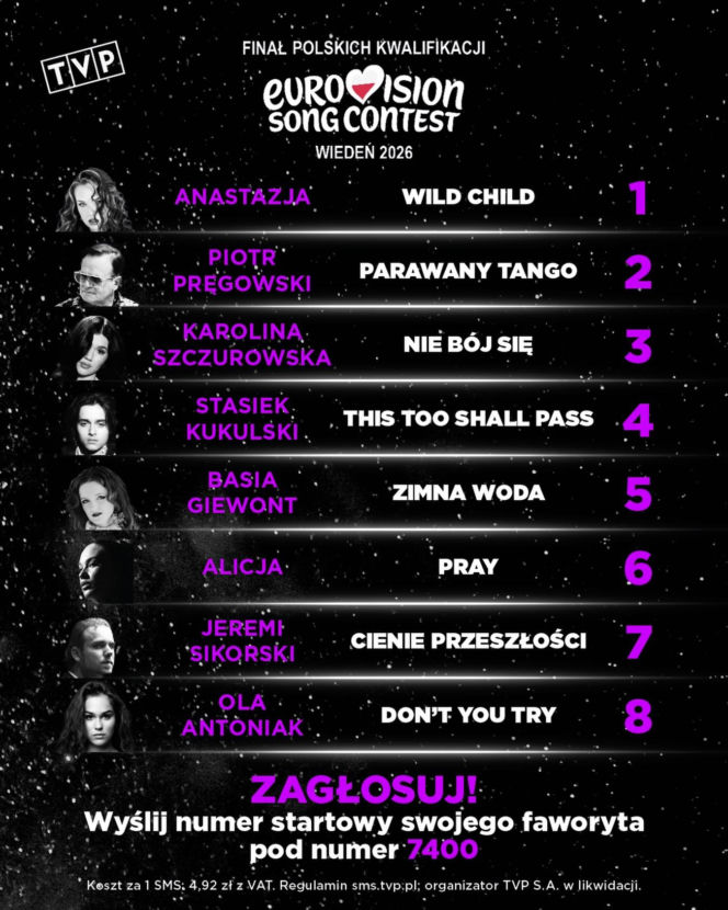 Preselekcje do Eurowizji 2026