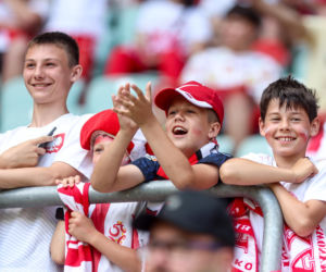 Polska - Ukraina. Tłumy kibiców na trybunach. Znajdź się na zdjęciu!