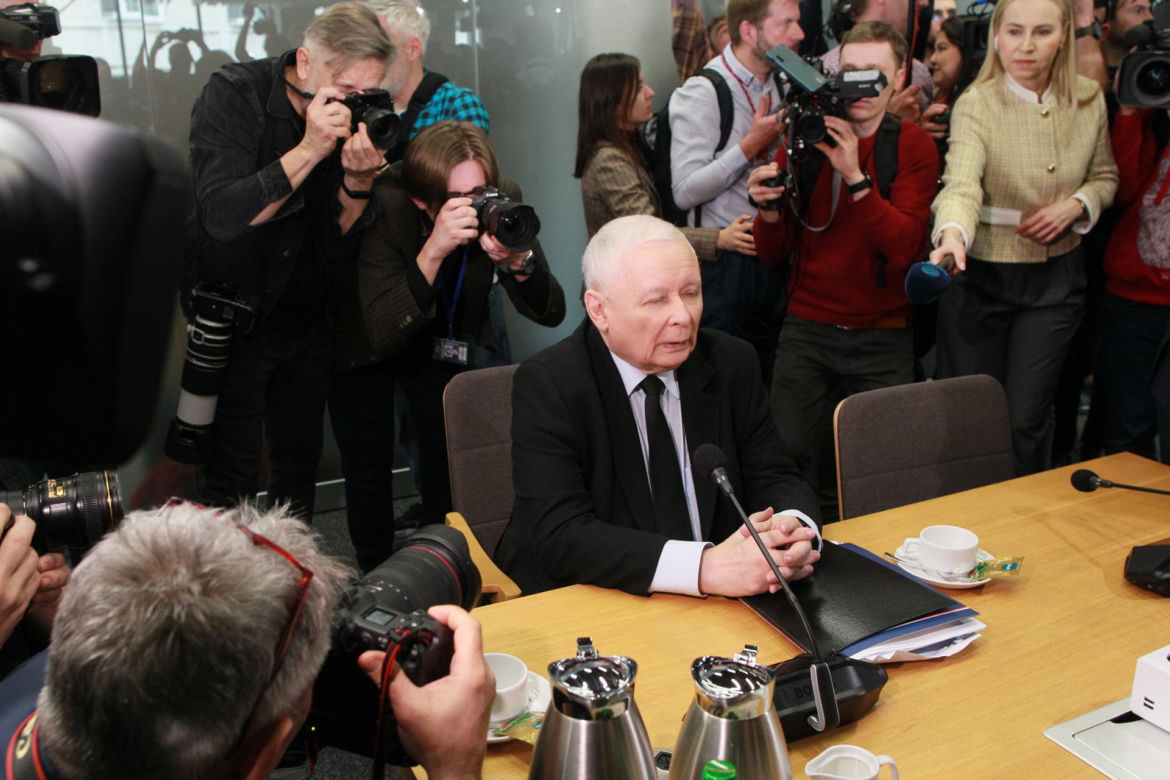 Jarosław Kaczyński. Sejmowa komisja śledcza w sprawie Pegasusa