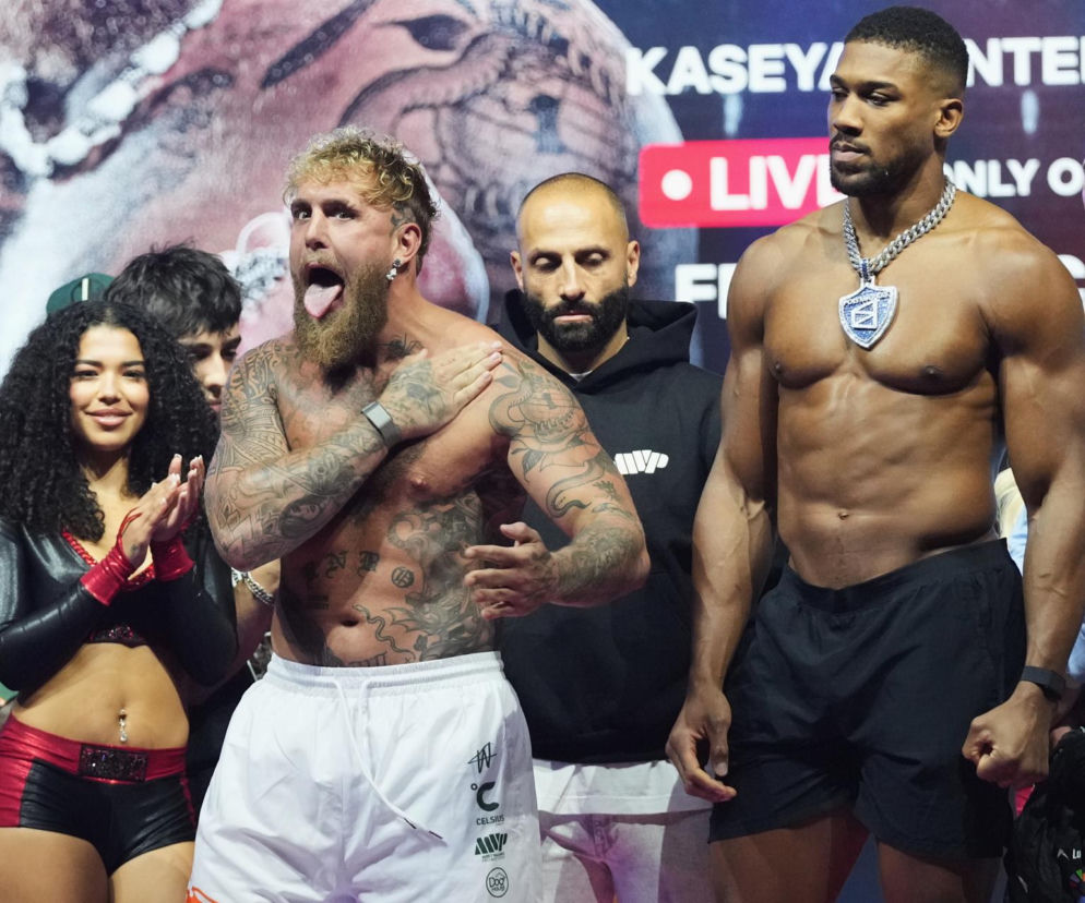 Anthony Joshua Jake Paul